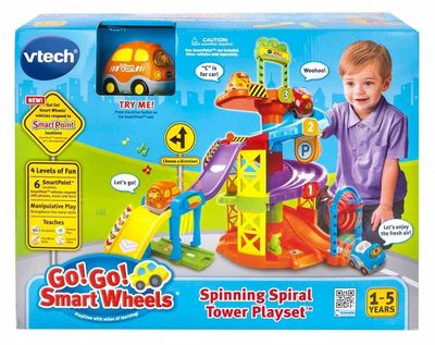  -   (VTech Go! Go! Smart Wheels Spinning Spiral Tower Playset) (,  2)