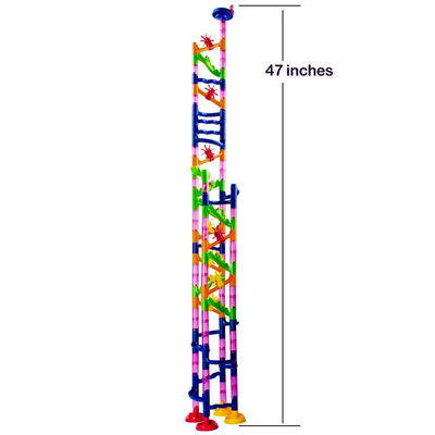  -    (Marble Run Challenge 122 piece set. Race to the Bottom. Marbles Will Not Get Stuck.) (,  2)