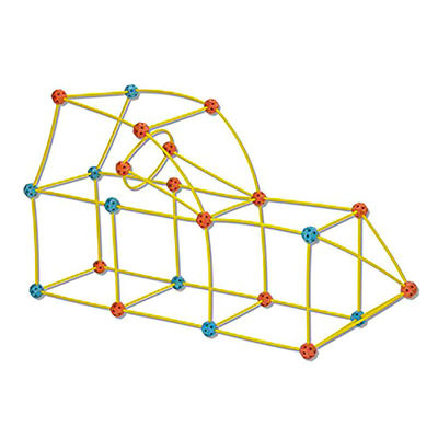 - "" (Discovery Kids 69-Piece Flexible Construction Fort With Custom Connectors, Easy To Assemble For Kids Ages 5 And Up) (,  3)