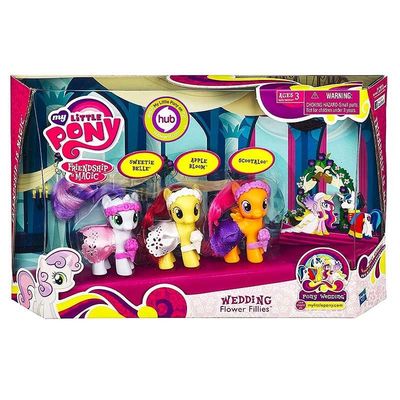   -   (My Little Pony Wedding Flower Fillies Set One Color) (,  1)
