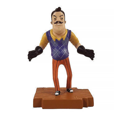   3-    (Hello Neighbor 3-piece Figurine Box Set Series One - Complete Playset of 3 Toy Figures) (,  1)