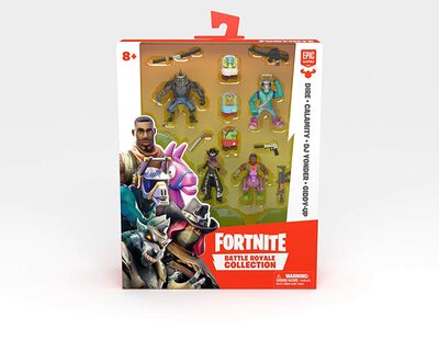   :   4  (  , Ҹ ,   ) (Fortnite Battle Royale Collection: Squad Pack - DJ Yonder, Calamity, Dire &amp; Giddy-Up) (,  1)