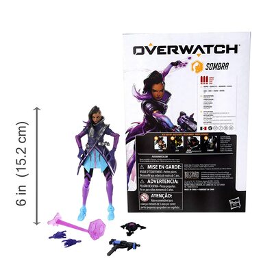  -  Overwatch (Hasbro Overwatch Ultimates Series Sombra Collectible Action Figure) (,  2)