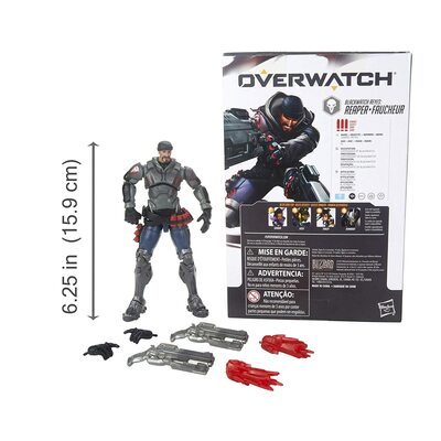    -  Overwatch (Hasbro Overwatch Ultimates Series Blackwatch Reyes (Reaper) Skin Collectible Action Figure) (,  2)