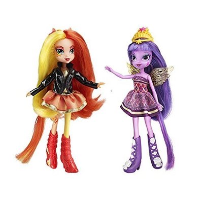        ( ) -    (My Little Pony Equestria Girls Sunset Shimmer and Twilight Sparkle Figures) (,  1)