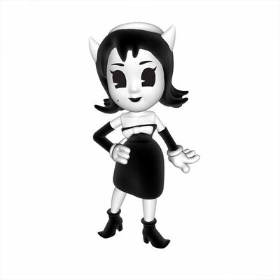     2- (Bendy and the Ink Machine BATIM - Vinyl Figure - Alice) (,  1)