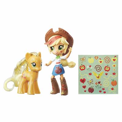   -        (My Little Pony Applejack Toys - Glitter Pony & Equestria Girls Doll) (,  1)