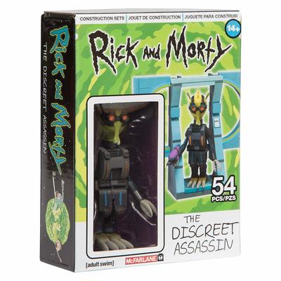  -   -      (54 ) (McFarlane Toys Rick & Morty The Discreet Assassin Micro Construction Set) (,  1)