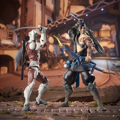    -   Overwatch (Hasbro Overwatch Ultimates Series Genji and Hanzo - Dual Pack Collectible Action Figures) (,  3)