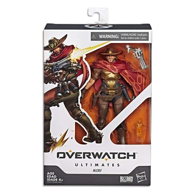 -   (Hasbro Overwatch Ultimates Series McCREE Collectible Action Figure) (,  1)