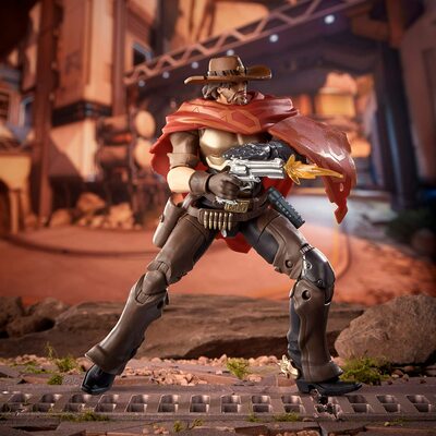  -   (Hasbro Overwatch Ultimates Series McCREE Collectible Action Figure) (,  3)