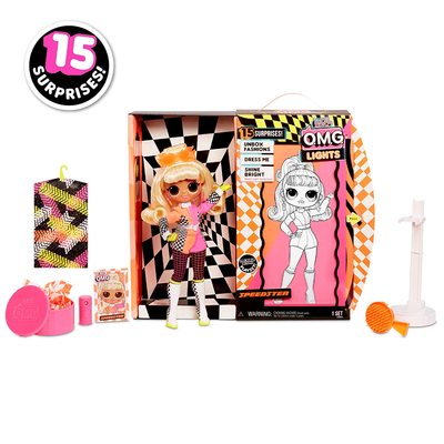   O.M.G.  ,   ,  15  (LOL O.M.G. Lights Speedster Fashion Doll) (,  1)