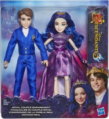        "  3" (Disney Descendants 3 Royal Couple Engagement, 2-Doll Pack Ben and Mal) (,  1)
