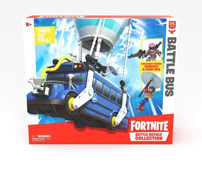      "  " (Fortnite Battle Royale Collection Battle Bus &amp; 2 Exclusive Figures: Funk Ops &amp; Burnout) (,  1)