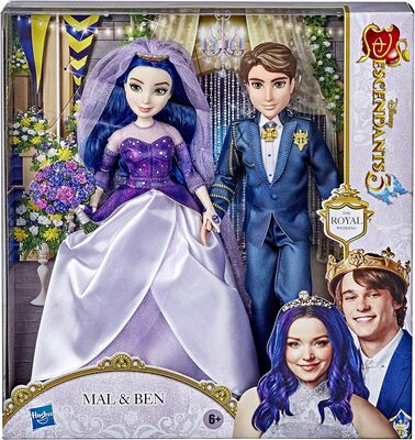          "  3" (Disney Descendants Mal and Ben Dolls, The Royal Wedding) (,  1)