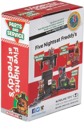    -      39 . (McFarlane Toys Five Nights at Freddy's Parts and Service Micro Construction Set) (,  3)
