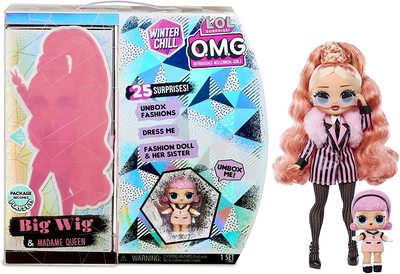   ..G.           25  (LOL O.M.G. Winter Chill Big Wig Fashion Doll) (,  1)