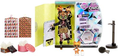   ..G.           25  (LOL O.M.G. Winter Chill Missy Meow Fashion Doll & Baby Cat Doll) (,  2)