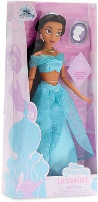     -  -  (Disney Jasmine Classic Doll with Pendant  Aladdin) (,  1)