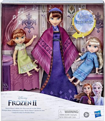 :   ,  ,      -   2 -  (Disney Frozen 2 Queen Iduna Lullaby Set with Elsa and Anna Dolls) (,  1)