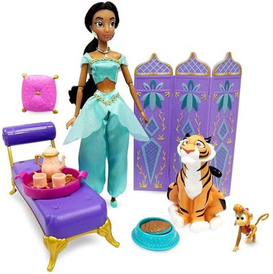 :        -  -  (Disney Jasmine Classic Doll Palace Lounge Play Set  Aladdin) (,  1)