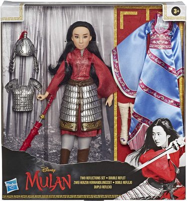         -  -  (Disney Mulan Two Reflections Set, Fashion Doll with 2 Outfits and Accessories) (,  1)