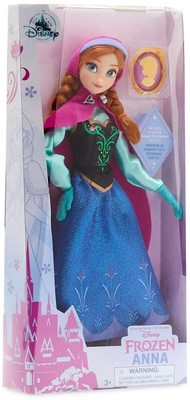     -   2 -  (Anna Classic Doll with Pendant  Frozen) (,  1)