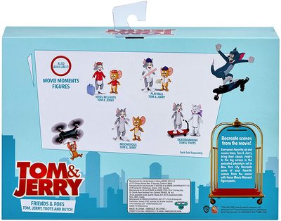   4- : , , ,  -    -  (Tom & Jerry Figure - Four Pack) (,  1)