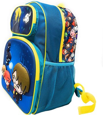    ,   ,    (Harry Potter Teal Backpack with Hedwig, Harry, Ron &amp; Hermione Running from Dementors) (,  2)