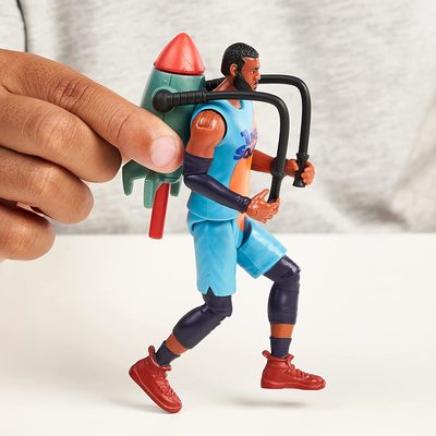          -  . (SPACE JAM: A New Legacy - Baller Action Figure - Lebron James with Acme Rocket Pack 4000) (,  3)