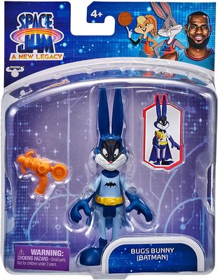   ()     -  . (SPACE JAM: A New Legacy - Baller Action Figure - Bugs Bunny (Batman)) (,  1)