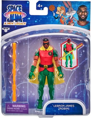   ()     -  . (SPACE JAM: A New Legacy - Baller Action Figure - Lebron James (Robin)) (,  1)