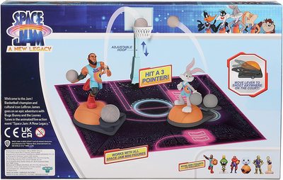              -  . (SPACE JAM: A New Legacy - Super Shoot &amp; Dunk Playset with Lebron Figure) (,  1)