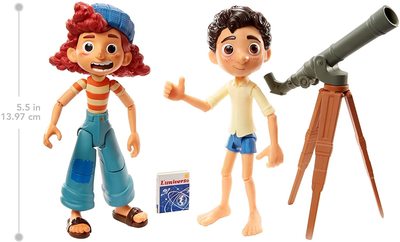    -   - Disney  Pixar (Disney and Pixar Luca Stargazers Pack with Luca Paguro &amp; Giulia Posable) (,  1)