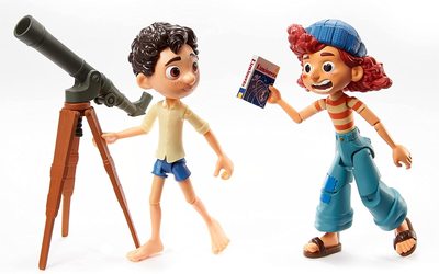     -   - Disney  Pixar (Disney and Pixar Luca Stargazers Pack with Luca Paguro &amp; Giulia Posable) (,  3)