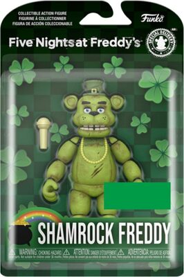   -    (Funko Five Nights at Freddy's Shamrock Freddy Action Figure) (,  1)
