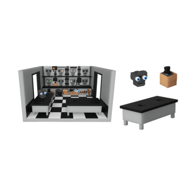  -    (Snap: Playset - Storage Room with Chica) (,  3)