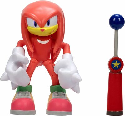     (Modern Knuckles with Blue Checkpoint - Sonic The Hedgehog) (,  1)