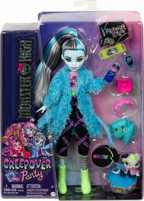  -   (2022.) (Frankie Stein &amp; Pet Dog Watzie - Monster High Creepover Party) (,  4)