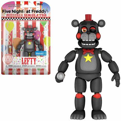  -   (Five Nights at Freddy's Pizza Simulator - Lefty Collectible Figure)