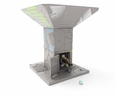    -A-    (Fortnite Battle Royale Collection: Port-A-Fort Playset & Infiltrator Figure) ()