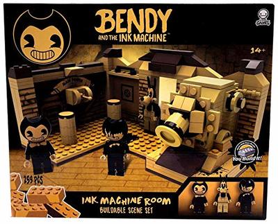     :   (259 ) (Basic Fun Bendy &amp; The Ink Machine - Room Scene (259Piece)) ()