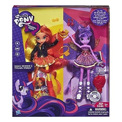        ( ) -    (My Little Pony Equestria Girls Sunset Shimmer and Twilight Sparkle Figures) ()
