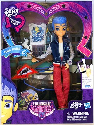      : My Little Pony   (My Little Pony Equestrian Girls Friendship Games Exclusive FLASH SENTRY by My Little Pony)