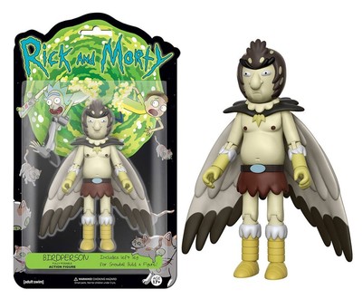    -    ( -  ) (Funko Articulated Rick and Morty Bird Person Action Figure) ()