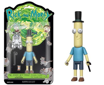    -    ( -  ) (Funko Articulated Rick and Morty - Mr.Poopy Butthole Action Figure) ()
