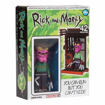   "  ,     " -      (42 ) (McFarlane Toys Rick & Morty You Can Run But You Can't Hide Micro Construction Interlocking) ()
