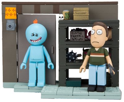  " " -      (108 ) (McFarlane Toys Rick & Morty Smith Garage Rack Small Construction) ()