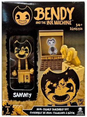      ( 26 .) (Bendy The Ink Machine Basic Fun Sammy Buildable Mini-Figure Set (26 Pieces))