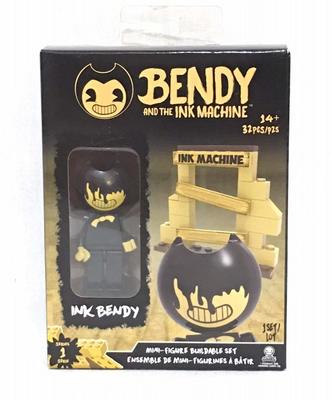       ( 32 .) (Basic Fun Bendy The Ink Machine - Ink Bendy Buildable Mini-Figure Set (32 Pieces))